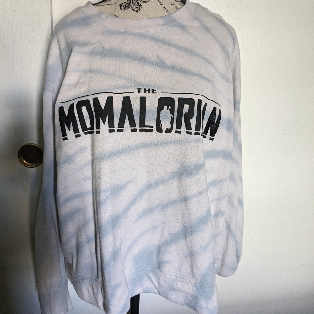 MOMALORIAN tye dye crew neck